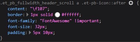 Alter CSS FontAwesome Code Alter CSS FontAwesome Code