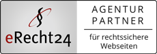 Siegel: erecht24 - Agentur Partner